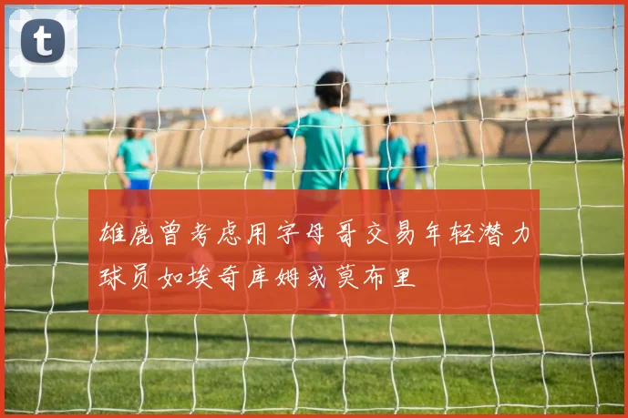 雄鹿曾考虑用字母哥交易年轻潜力球员如埃奇库姆或莫布里